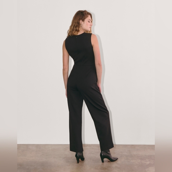 Everlane The Dream Jumpsuit in Black•NWOT•Size M - Picture 2 of 8
